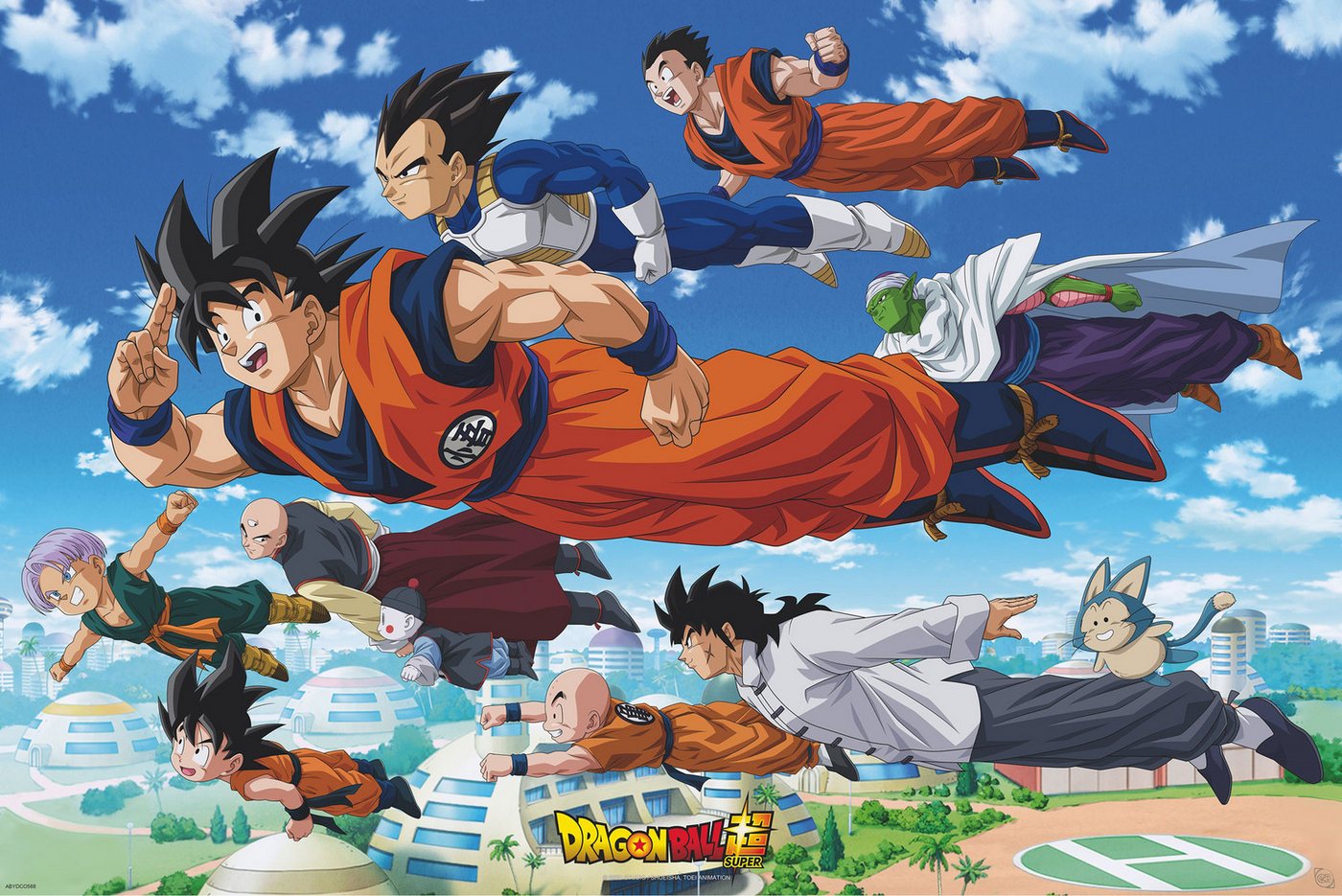 Poster Dragon Ball Super - Poster - Goku´s Group Poster Dragon Ball Super - Poster - Goku´s Group von OTTO