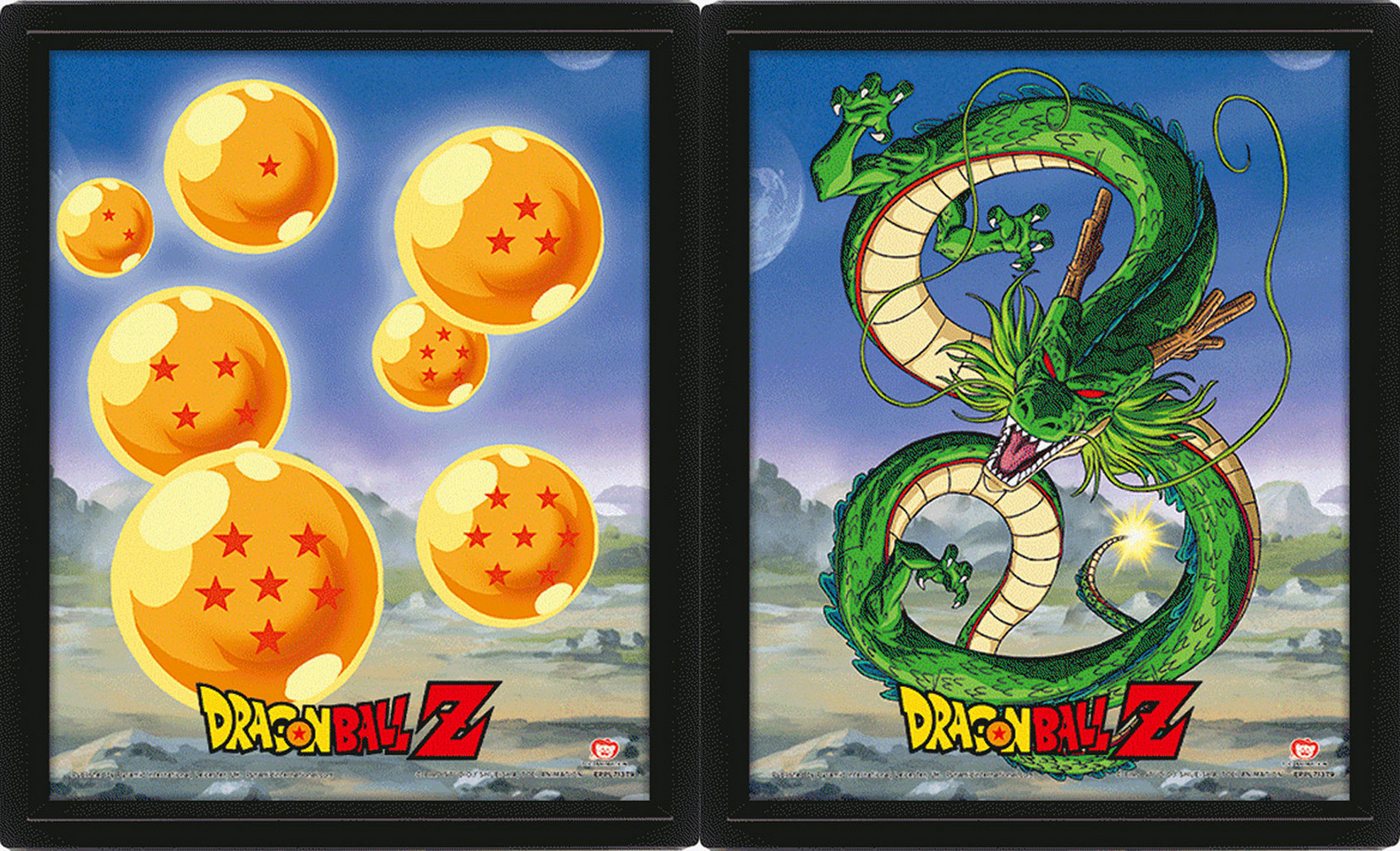 Poster Dragon Ball Z - 3D Poster A4 - Shenron Unleashed Poster Dragon Ball Z - 3D Poster A4 - Shenron Unleashed von OTTO