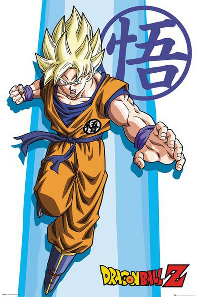 Poster Dragon Ball Z - Poster - Super Saiyan - Goku + Zusatzartikel Poster Dragon Ball Z - Poster - Super Saiyan - Goku + Zusatzartikel von OTTO