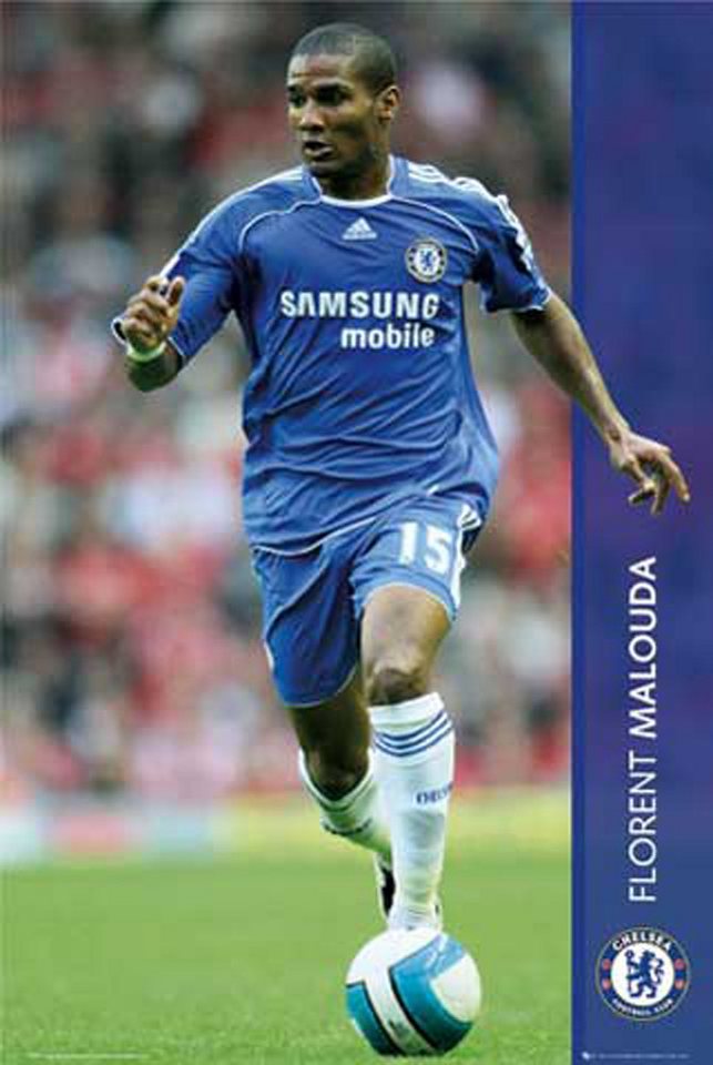 Poster Fußball - Poster - Chelsea, Florent Malouda Version 2 Poster Fußball - Poster - Chelsea, Florent Malouda Version 2 von OTTO