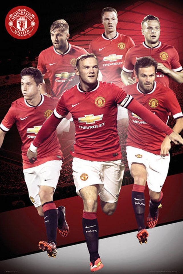 Poster Fußball - Poster - Manchester United - Players 14/15 + Zusatzartikel Poster Fußball - Poster - Manchester United - Players 14/15 + Zusatzartikel von OTTO