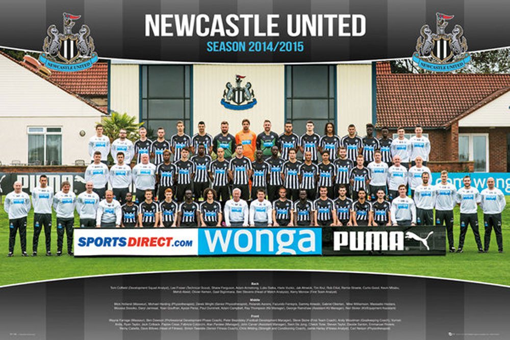 Poster Fußball - Poster - Newcastle United - Team Photo 14/15 + Zusatzartikel Poster Fußball - Poster - Newcastle United - Team Photo 14/15 + Zusatzartikel von OTTO