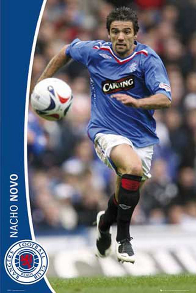 Poster Fußball - Poster - Rangers - Nacho Novo Poster Fußball - Poster - Rangers - Nacho Novo von OTTO