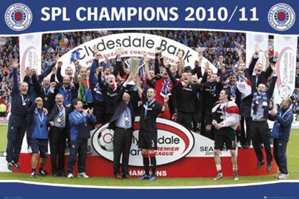 Poster Fußball - Poster - Rangers - SPL Winners 10/11 + Zusatzartikel Poster Fußball - Poster - Rangers - SPL Winners 10/11 + Zusatzartikel von OTTO