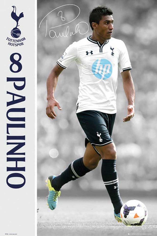 Poster Fußball - Poster - Tottenham Hotspur - Paulinho 13/14 + Zusatzartikel Poster Fußball - Poster - Tottenham Hotspur - Paulinho 13/14 + Zusatzartikel von OTTO