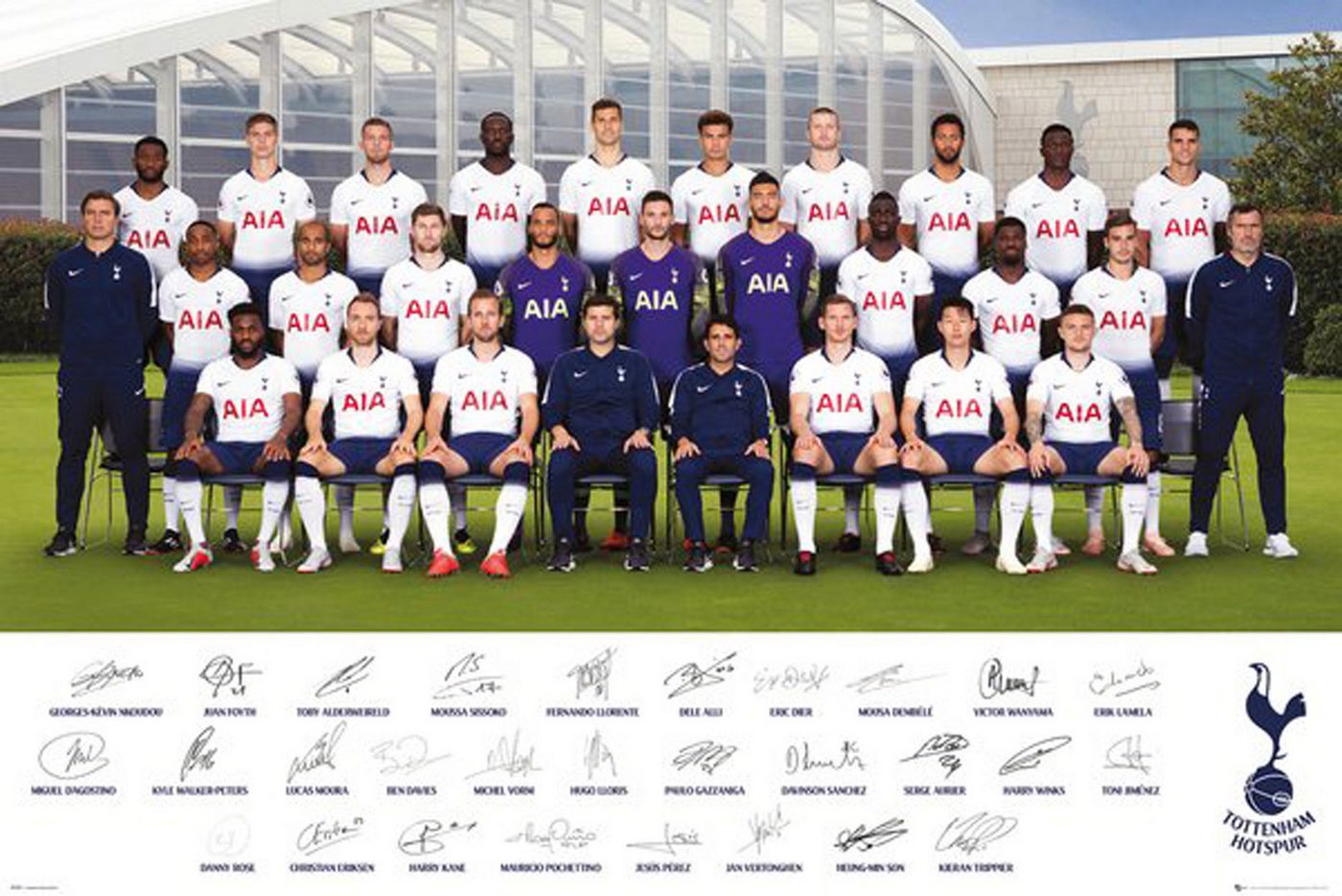 Poster Fußball - Poster - Tottenham Hotspur - Team Poster 18/19 + Zusatzartik Poster Fußball - Poster - Tottenham Hotspur - Team Poster 18/19 + Zusatzartik von OTTO