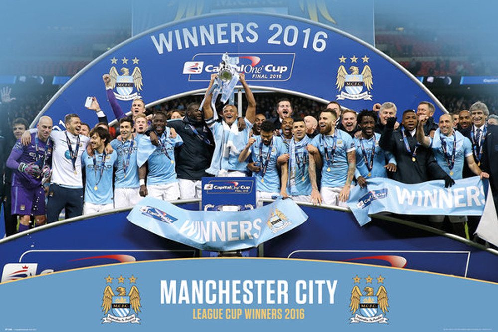 Poster Manchester City - Poster - League Cup Winners 15/16 + Zusatzartikel Poster Manchester City - Poster - League Cup Winners 15/16 + Zusatzartikel von OTTO