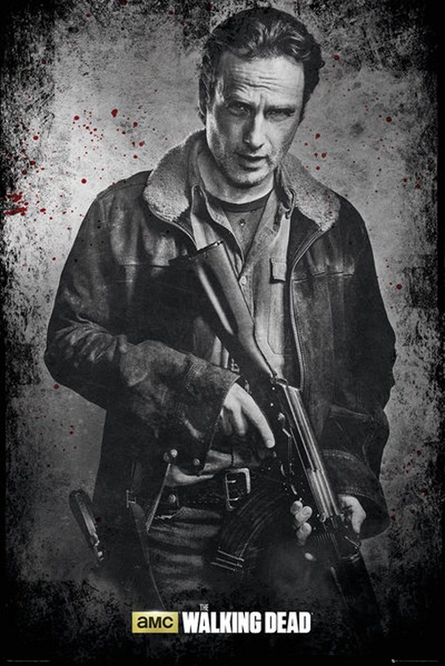Poster Walking Dead - Poster - Rick Black and White + Zusatzartikel Poster Walking Dead - Poster - Rick Black and White + Zusatzartikel von OTTO
