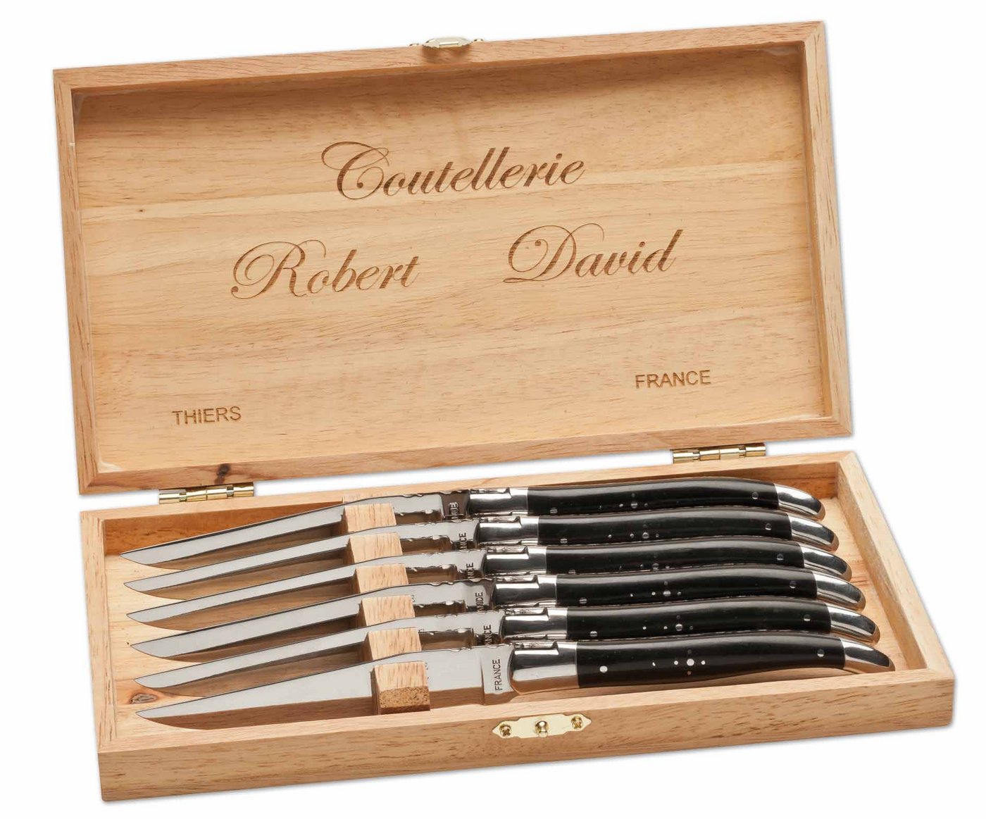 Robert David Taschenmesser Robert David Paperstone Steakmesser Set von OTTO