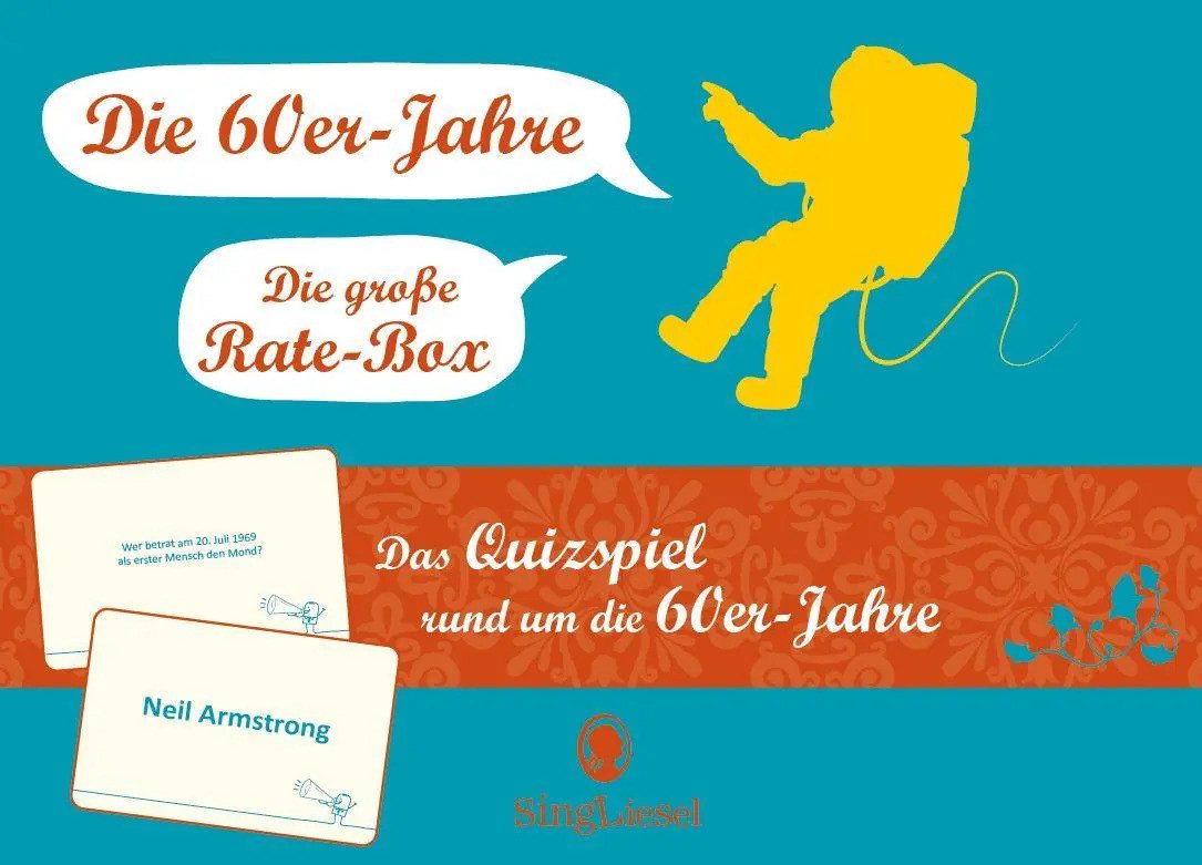 Spiel Das 60er-Jahre-Quiz. Das große Quiz-Spiel für Senioren rund um die... Spiel Das 60er-Jahre-Quiz. Das große Quiz-Spiel für Senioren rund um die... von OTTO