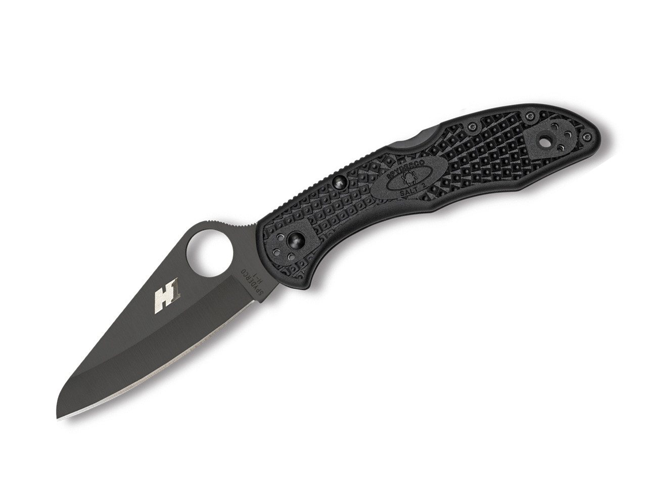 Spyderco Taschenmesser Salt 2 Black Plain Spyderco Taschenmesser Salt 2 Black Plain von Spyderco