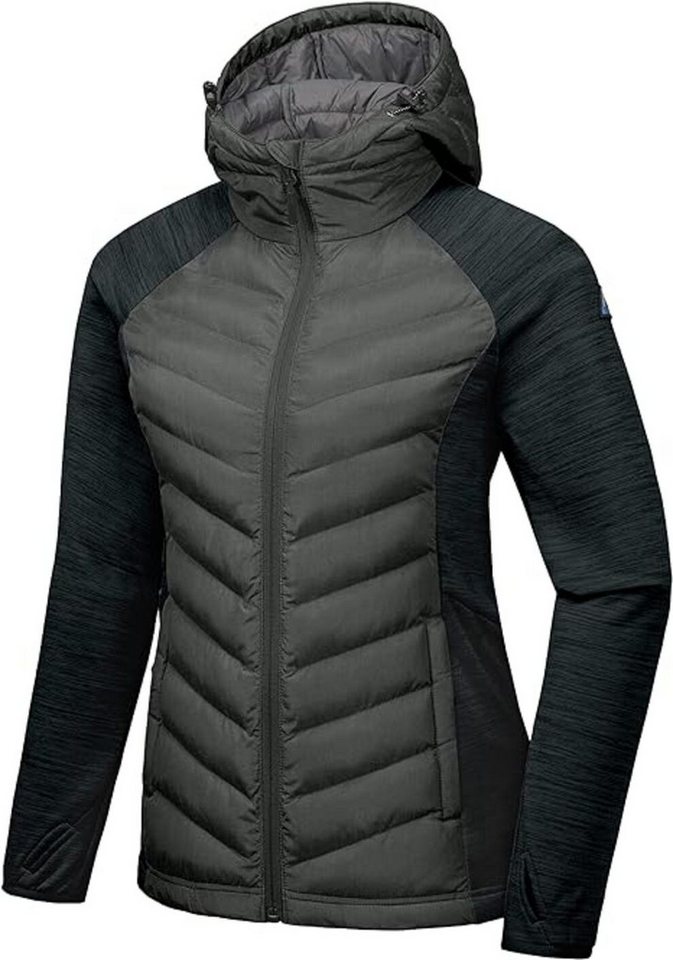 Trekkingjacke Isolierte Wanderjakce Damen Thermojacke Atmungsaktiv Anthrazit-XL Trekkingjacke Isolierte Wanderjakce Damen Thermojacke Atmungsaktiv Anthrazit-XL von OTTO