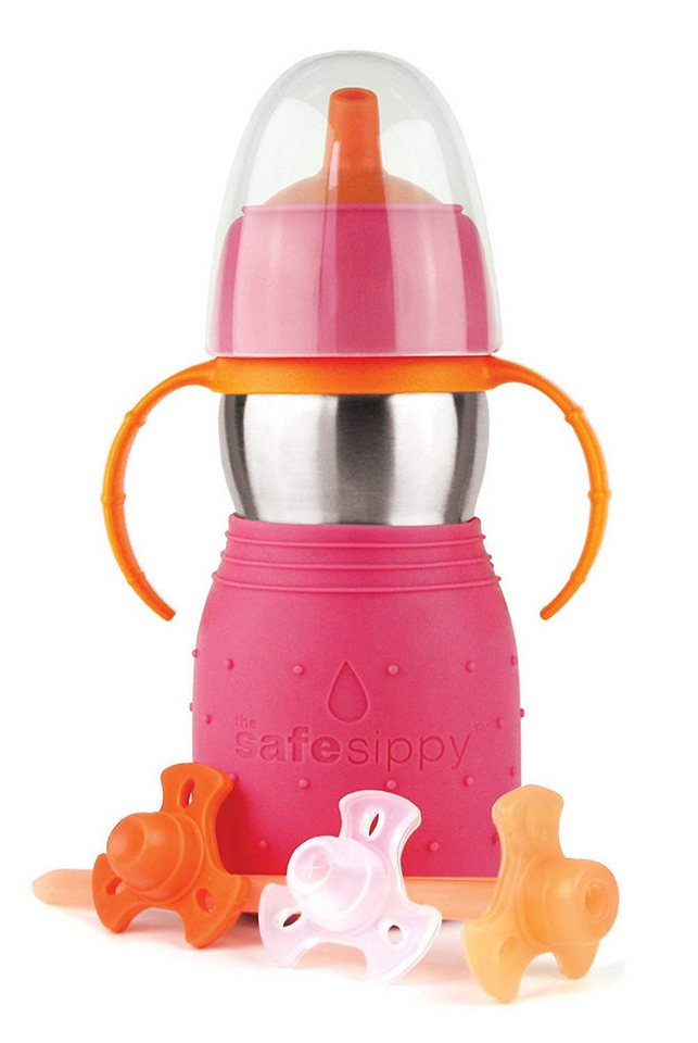 Trinkflasche Baby Trinkflasche Edelstahl Trinkschnabel in Strohhalm Form Pink Trinkflasche Baby Trinkflasche Edelstahl Trinkschnabel in Strohhalm Form Pink von OTTO
