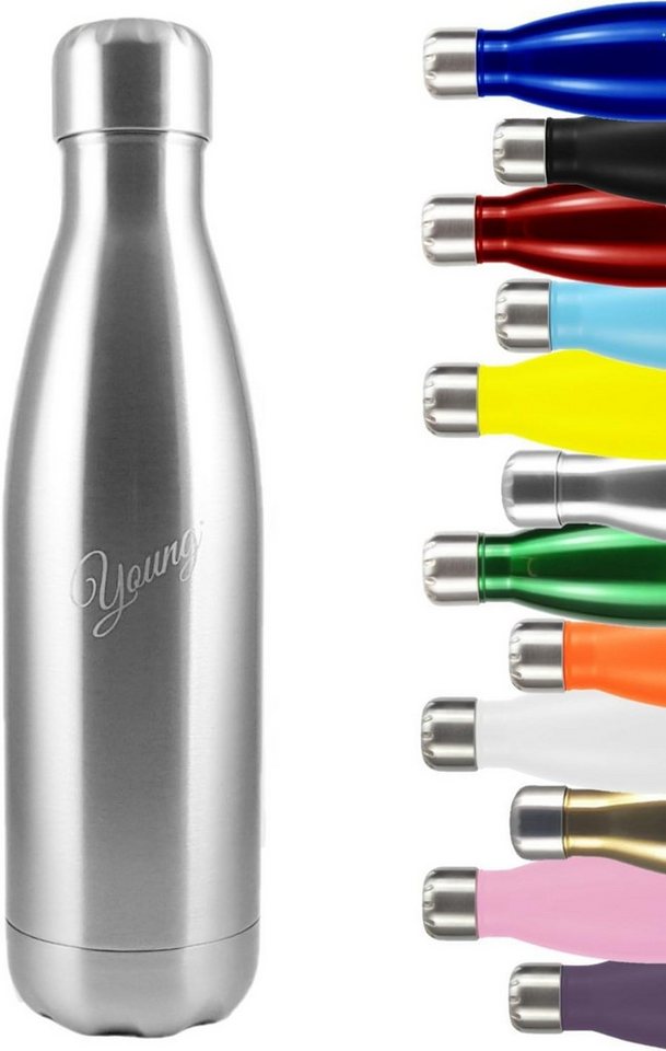Trinkflasche Trinkflasche Auslaufsichere Isolierflasche Thermosflasche Silber-1 L Trinkflasche Trinkflasche Auslaufsichere Isolierflasche Thermosflasche Silber-1 L von OTTO