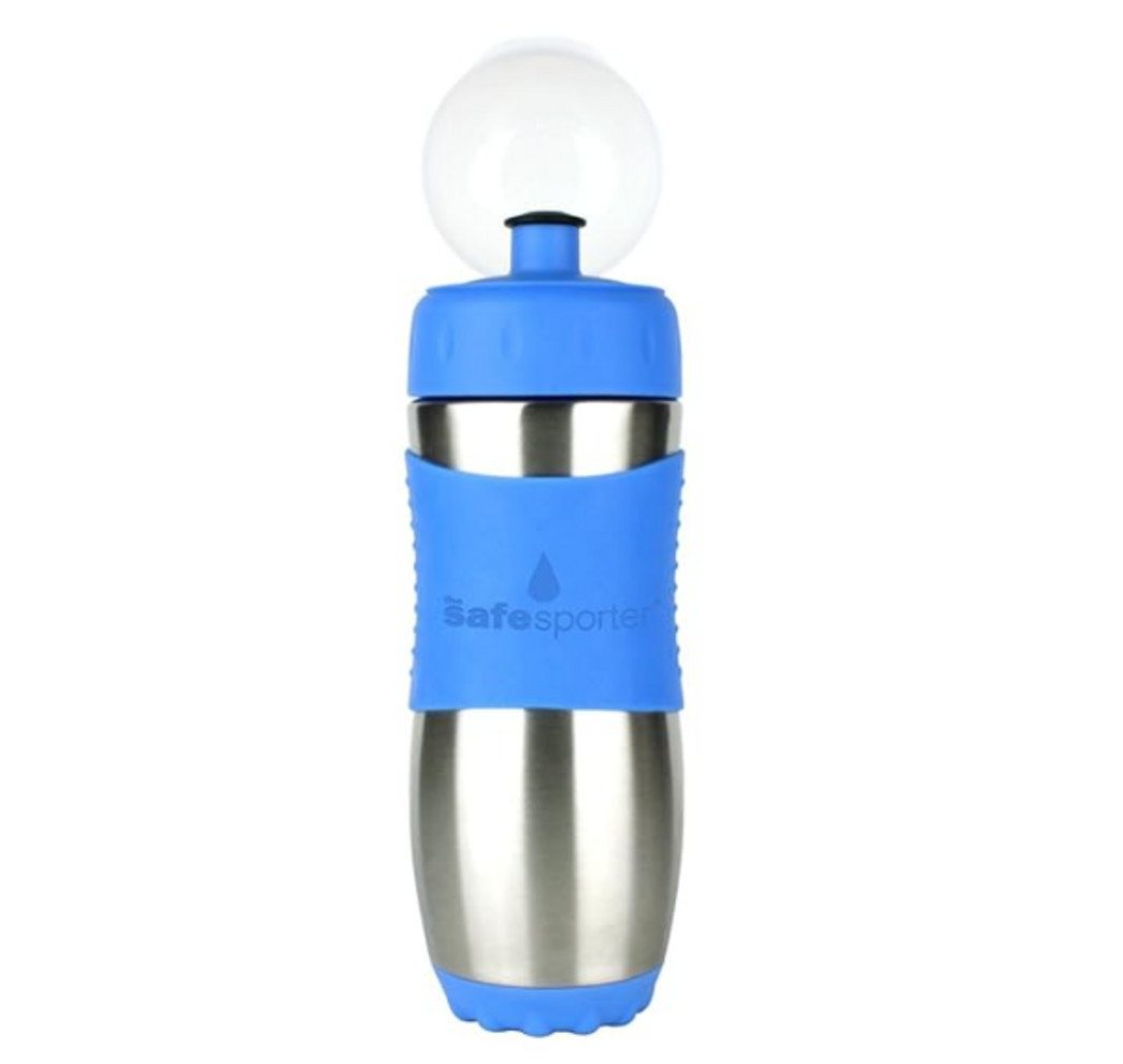 Trinkflasche Wasserflasche Edelstahl Sportflasche 475ml Spülmaschinenfest Blau von OTTO