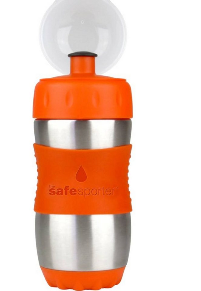 Trinkflasche Wasserflasche Edelstahl Sportflasche 475ml Spülmaschinenfest Orange von OTTO