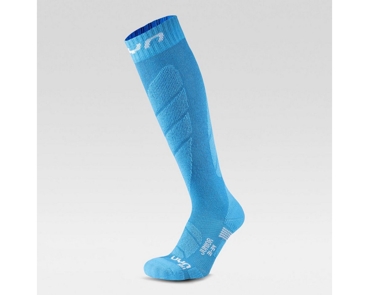 UYN Skisocken JUNIOR SKI SOCKS TURQUOISE von UYN