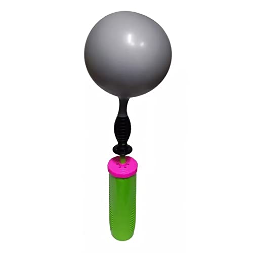 Luftballonpumpe, große Luftleistung, arbeitssparend, tragbar, Handpumpe für Hochzeit, 2 Stück von OUCRIY