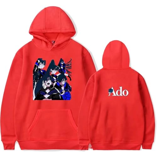 OUHZNUX ADO Hoodie Männer Frauen Wunsch Tour Merch Sweatshirt Hip Hop Hoodie Mode Sweatshirt Lässig Straße Langarm Pullover XXS-4XL-Grey||XXS von OUHZNUX