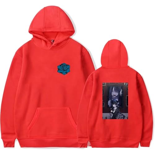 OUHZNUX ADO Kapuzenpullover Wish Tour Merch Pullover Hoodie Männer Frauen Hip Hop Mode Sweatshirt Casual Street Langarm Top XXS-4XL-Black||XXS von OUHZNUX