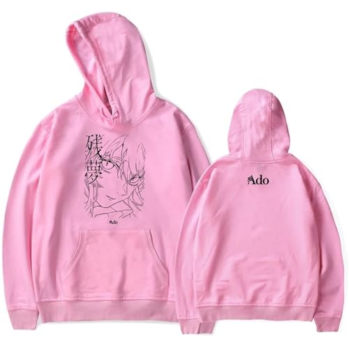 OUHZNUX ADO Wish Tour Hoodie Unisex Langarm Pullover Streetwear Männer Frauen Hip Hop Hooded Sweatshirt Harajuku Kleidung XXS-4XL-Black||XXS von OUHZNUX