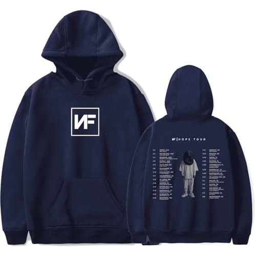OUHZNUX Baumwolle Hoodie NF Hope Gedruckt Tour Hip Hop Hoodie Sweatshirt Langarm Rundhals Männer/Frauen Tasche Übergroßen Hoodie XS-3XL-Black||XS OUHZNUX Baumwolle Hoodie NF Hope Gedruckt Tour Hip Hop Hoodie Sweatshirt Langarm Rundhals Männer/Frauen Tasche Übergroßen Hoodie XS-3XL-Black||XS von OUHZNUX