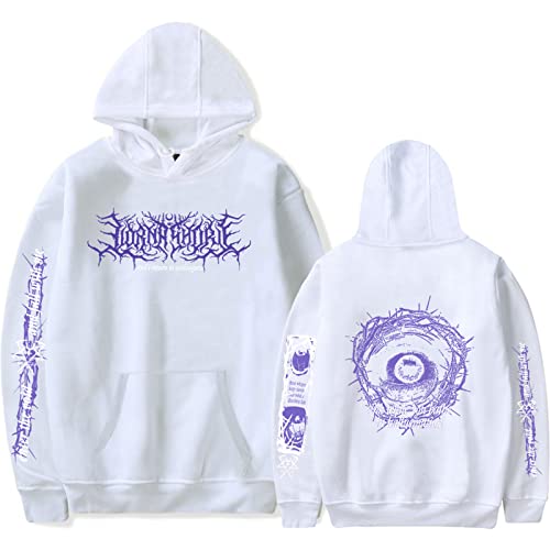 OUHZNUX Designs Schwarzes Symbol Lorna Shore Hoodie Langarm Rundhals Hoodie Rock Hip Hop Herren Pullover Xs-4Xl von OUHZNUX