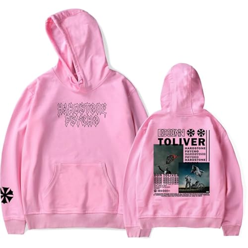 OUHZNUX Don Toliver Hardstone Psycho Tour Merch Hoodie Kapuzenpullover 2D Fashion Rapper Bedruckter Pullover Trendige Streetwear Lässige Vintage Tops Lustige Kleidung Unisex XXS-4XL-Black||XXS von OUHZNUX