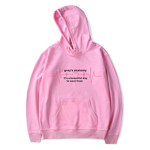 OUHZNUX Hoodie Greys Anatomy Kapuzenpullover Mit Rundhalsausschnitt 2D ECG Gedruckt Pullover Mit Kapuze Mode Männer Und Frauen Winterpullover OUHZNUX Hoodie Greys Anatomy Kapuzenpullover Mit Rundhalsausschnitt 2D ECG Gedruckt Pullover Mit Kapuze Mode Männer Und Frauen Winterpullover von OUHZNUX