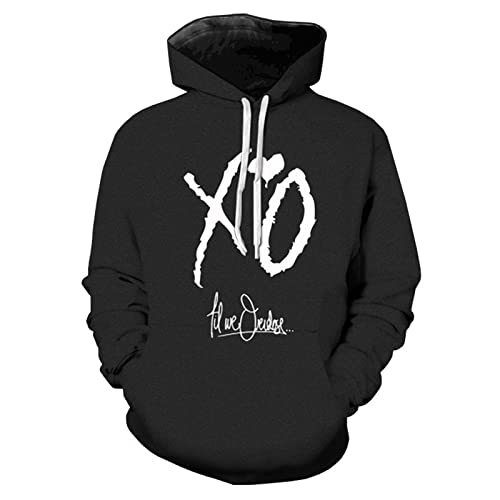 OUHZNUX Hoodie Unisex Bedruckt The Weeknd Hoodies Männer/Frauen Sweatshirt Hip Hop The Weeknd Sweatshirt Hoodie Marke Herren Pullover Kleidung Xs-4Xl von OUHZNUX