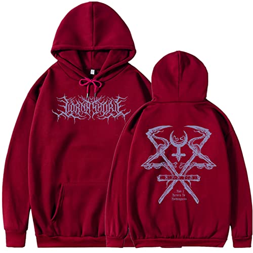 OUHZNUX Hoodies Lorna Shore Rock Hoodie Mit Taschen Herren Damen Übergroße Hip Hop Trend Pullover Sweatshirts Xs-4Xl von OUHZNUX