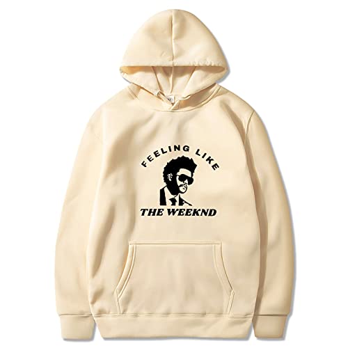 OUHZNUX Kapuzenpullover The Weeknd Herren/Damen Bedruckter Hip Hop Hoodie Klassische Sweatshirts Rap Hip Hop Sport Pullover Rapper Dance Hoodie Kostüm Xs-4Xl von OUHZNUX