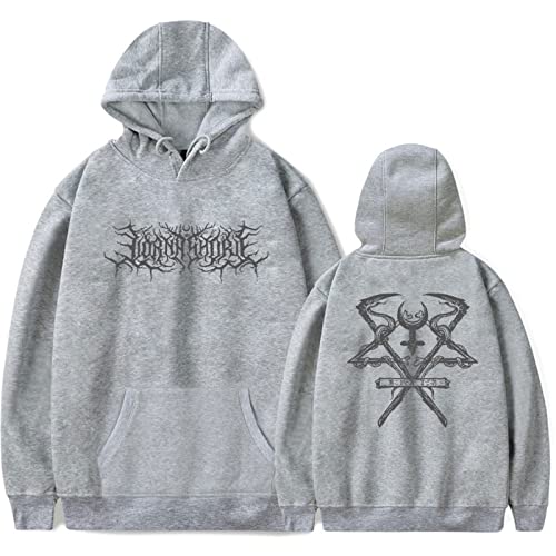 OUHZNUX Lorna Shore-Weinlese Kapuzenpullover Unisex-Band-Sweatshirt Damen-Hoodies - Sondersymbol-Hoodie-Pullover-Sweatshirt Xs-4Xl von OUHZNUX