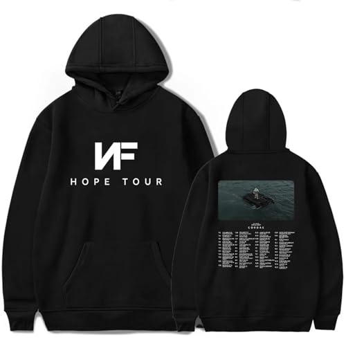 OUHZNUX Rapper NF Hope Hoodie Für Herren R.I.P NF Hope Merch Langarm-Sweatshirt Hip Hop Pullover Pullover Für Musikfans XS-3XL-Black||XS OUHZNUX Rapper NF Hope Hoodie Für Herren R.I.P NF Hope Merch Langarm-Sweatshirt Hip Hop Pullover Pullover Für Musikfans XS-3XL-Black||XS von OUHZNUX