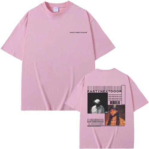 OUHZNUX Rapper T-Shirt Partynextdoor Album Doppelseitig Bedrucktes T-Shirt Herren Baumwoll-T-Shirt Hip-Hop Retro T-Shirt Damen Übergroßes Straßensport-T-Shirt XS-3XL-Black||XS OUHZNUX Rapper T-Shirt Partynextdoor Album Doppelseitig Bedrucktes T-Shirt Herren Baumwoll-T-Shirt Hip-Hop Retro T-Shirt Damen Übergroßes Straßensport-T-Shirt XS-3XL-Black||XS von OUHZNUX