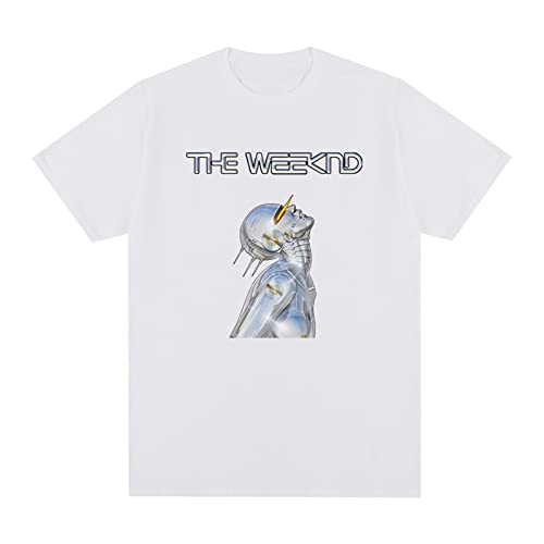 OUHZNUX T-Shirt The Weeknd Rapper Klassisches T-Shirt Männer/Frauen Trend Hip-Hop Sweatshirt Kurzarm Pullover T-Shirt Kleidung Xs-4Xl von OUHZNUX