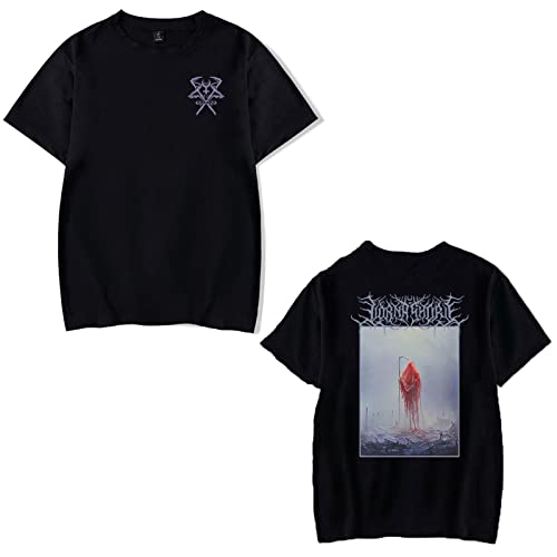 OUHZNUX T-Shirt Unisex Lorna Shore Bedrucktes Hip Hop Rap Kurzarm T-Shirt Aus Schwerer Baumwolle Street Rock Band Xs-4Xl OUHZNUX T-Shirt Unisex Lorna Shore Bedrucktes Hip Hop Rap Kurzarm T-Shirt Aus Schwerer Baumwolle Street Rock Band Xs-4Xl von OUHZNUX