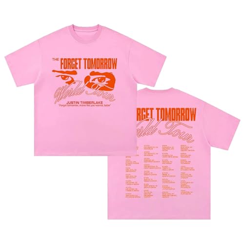 OUHZNUX T-Shirts Für Herren Justin Timberlake Album Bedruckte T-Shirts Forget Tomorrow World Tour Damen Und Herren Kurzarm T-Shirts Hip-Hop Street T-Shirts XS-3XL-Black||XS OUHZNUX T-Shirts Für Herren Justin Timberlake Album Bedruckte T-Shirts Forget Tomorrow World Tour Damen Und Herren Kurzarm T-Shirts Hip-Hop Street T-Shirts XS-3XL-Black||XS von OUHZNUX