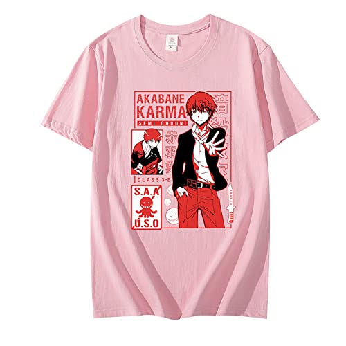 OUHZNUX T-Shirts Herren Assassination Classroom Klassieke T-Shirt Vrouwen Mannen Grappige Cartoon Karma Akabane Grafische T-Shirts Nagisa Shiota T-Shirt Anime Cosplayt Shirt Tops Xs-4Xl OUHZNUX T-Shirts Herren Assassination Classroom Klassieke T-Shirt Vrouwen Mannen Grappige Cartoon Karma Akabane Grafische T-Shirts Nagisa Shiota T-Shirt Anime Cosplayt Shirt Tops Xs-4Xl von OUHZNUX