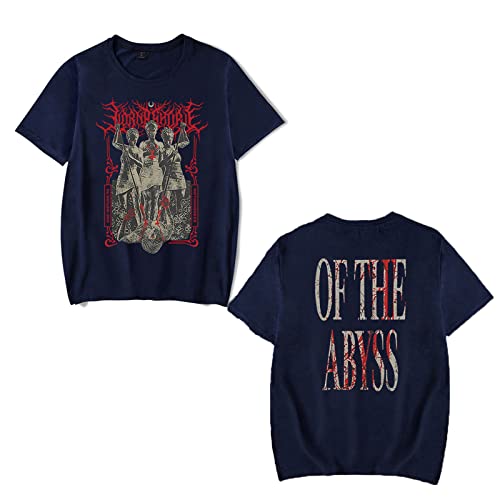 OUHZNUX Unisex T-Shirt Von The Abyss Album Graphic T-Shirts, Lorna Shore Shirt Unisex Deathcore Band Merch Kurzarm Rundhalsausschnitt Xs-4Xl OUHZNUX Unisex T-Shirt Von The Abyss Album Graphic T-Shirts, Lorna Shore Shirt Unisex Deathcore Band Merch Kurzarm Rundhalsausschnitt Xs-4Xl von OUHZNUX