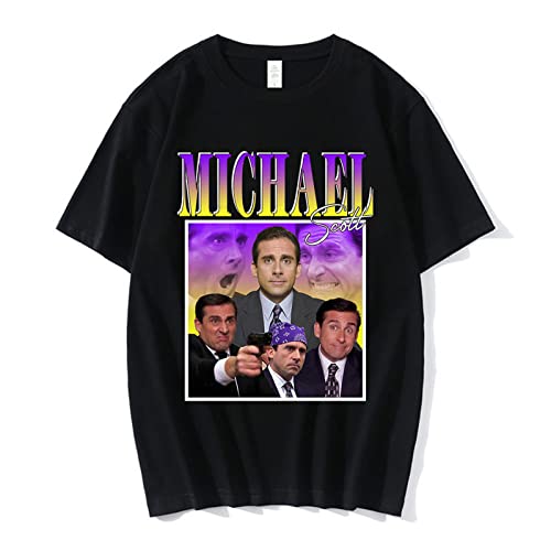 T-Shirts Michael Scott Unisex Shirts Tribute The Office Herren-T-Shirts T-Shirts Der Fernsehserie Dwight Schrute Steve Carell T-Shirts Lässige Mode Mit Kurzen Ärmeln Aus Baumwolle In Übergröße Xxs-3Xl T-Shirts Michael Scott Unisex Shirts Tribute The Office Herren-T-Shirts T-Shirts Der Fernsehserie Dwight Schrute Steve Carell T-Shirts Lässige Mode Mit Kurzen Ärmeln Aus Baumwolle In Übergröße Xxs-3Xl von OUHZNUX