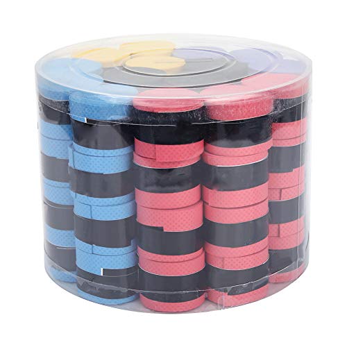 OUKENS 60-teilige Farbe Anti-Rutsch-Ärmel, super Feuchtigkeitsaufnahme Anti-Rutsch Overgrip, schweißableitendes Griffband Sportausrüstung geeignet für Tennis, Badminton, Squash Rack und Angelrute OUKENS 60-teilige Farbe Anti-Rutsch-Ärmel, super Feuchtigkeitsaufnahme Anti-Rutsch Overgrip, schweißableitendes Griffband Sportausrüstung geeignet für Tennis, Badminton, Squash Rack und Angelrute von OUKENS