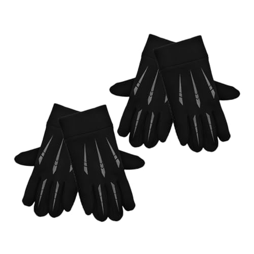 OUNONA 2 Paar Handschuhe für Handschuhe für Frauen Handschuhe mit Touchscreen thermohandschuhe Winddichte Handschuhe Motorradhandschuhe für Herren Handschuhe Frauen Polyester von OUNONA