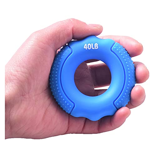 Mini Hand Gripper Trainer Unterarm Carpal Expander Dynamometer Stärkung Training Finger Exsiser Grifffestigkeit K1,PräZise Und Effiziente Kraftmessung(Blue) von OUTFYT