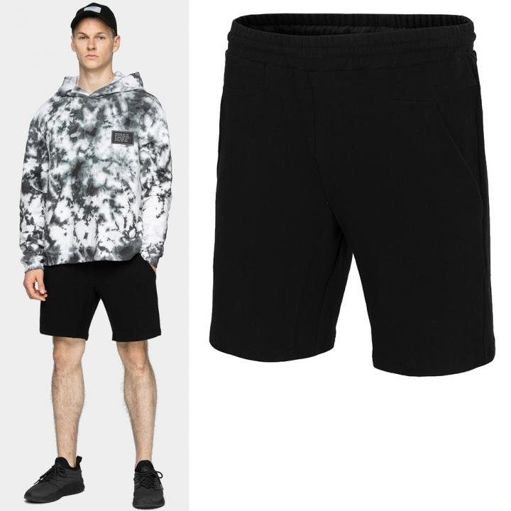 Outhorn - kurze Baumwollshorts Sweatshort Herren, schwarz von OUTHORN