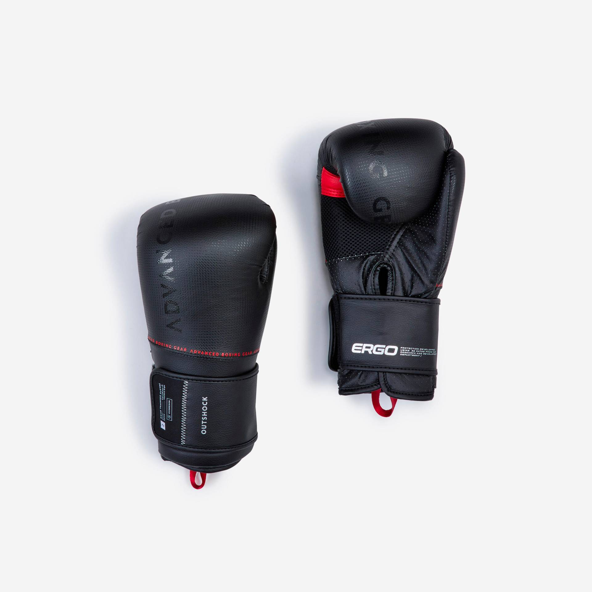 Boxhandschuhe ergonomisch - 120 schwarz Boxhandschuhe ergonomisch - 120 schwarz von OUTSHOCK