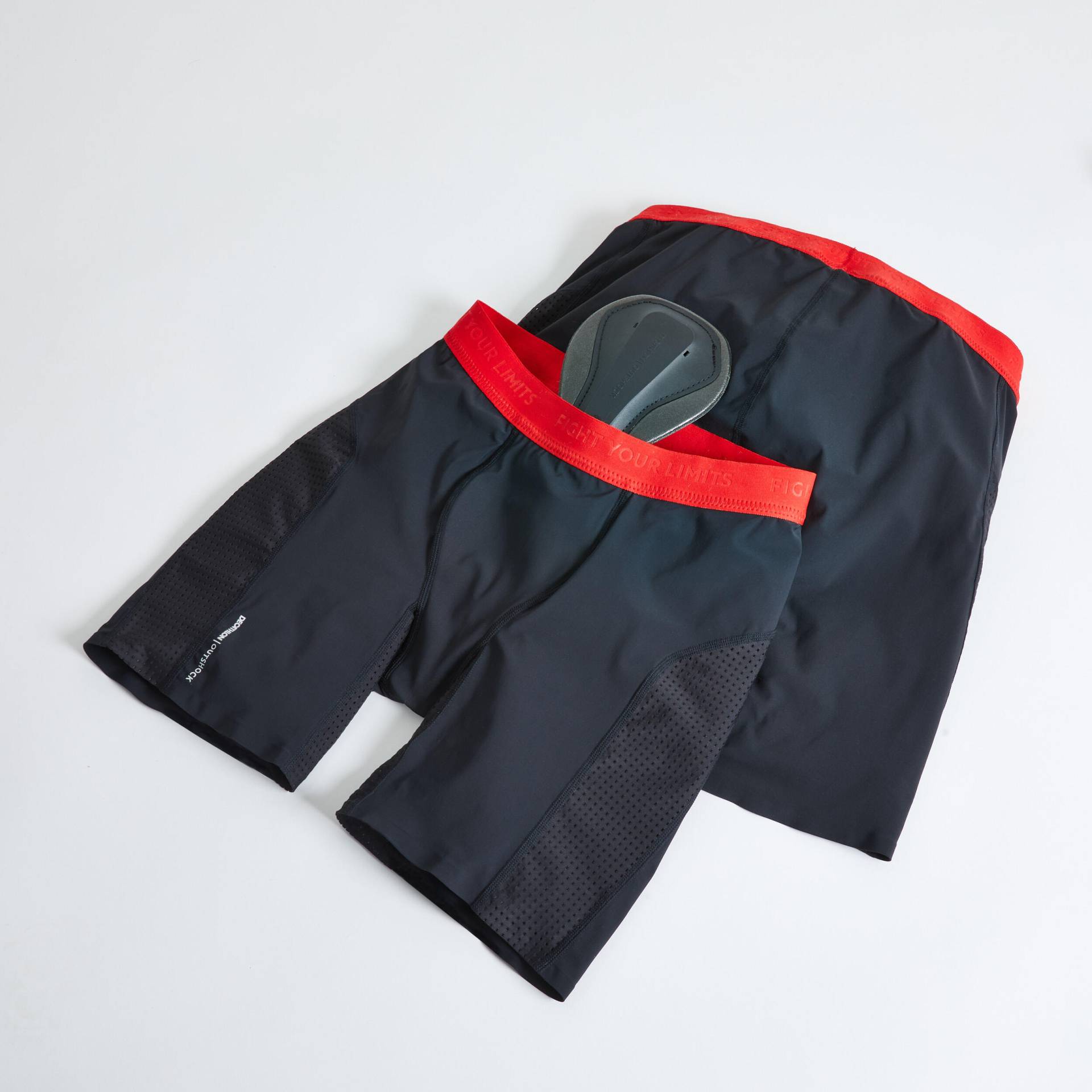 Shorts mit herausnehmbarem Tiefschutz Damen - 500 Shorts mit herausnehmbarem Tiefschutz Damen - 500 von OUTSHOCK
