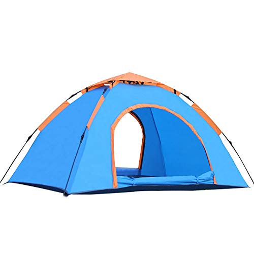 Zelt 2-Personen-Campingzelt Doppelschichtiges wasserdichtes 4-Jahreszeiten-2-Personen-Rucksackzelt Zelte für Wanderreisen Vision von OUZBEM