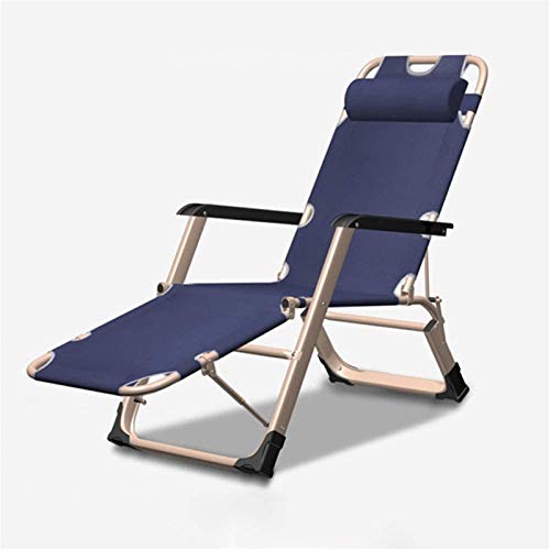 Zero Gravity Lounge Chair, Zero Gravity Chair Leichter klappbarer Liegestuhl Zero Gravity Lounge Chair Terrasse faltbar, verstellbar, verstellbar, für den Außenbereich, Hof, Veranda, Einheitsgröße, von OUZBEM