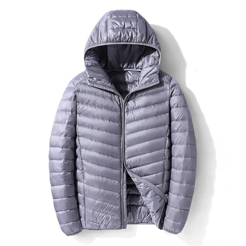 OUZHJKRZ Daunenjacke Unisex Warme Wasserdicht Down Jackets Winddicht Down Jackets Winter Puffer Coat Leicht und Bequem Geeignet für Eine Vielzahl Von Orten,B,M von OUZHJKRZ